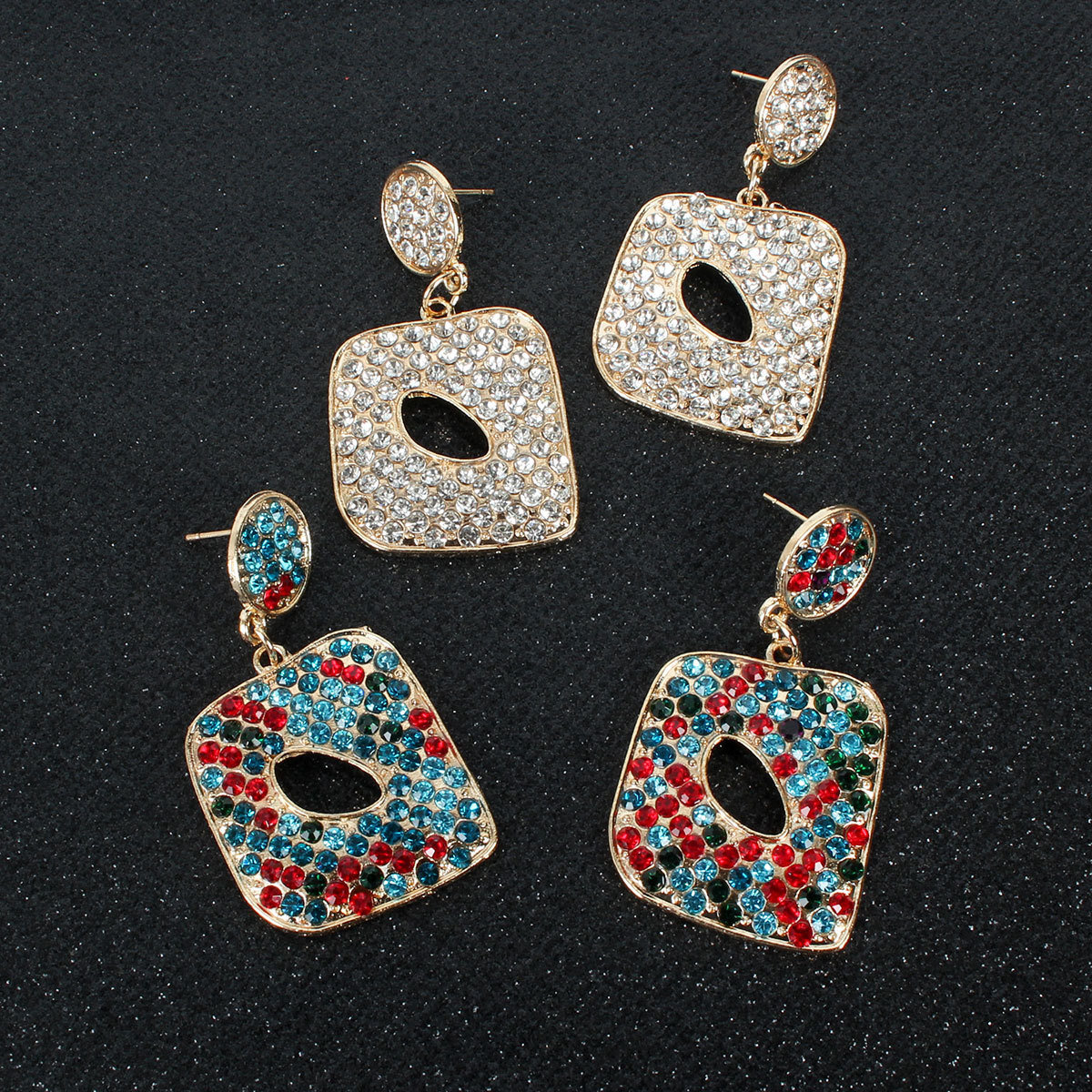 Fashion Earrings Creative Geometric Earrings Female Geometric Earrings Wholesale display picture 4