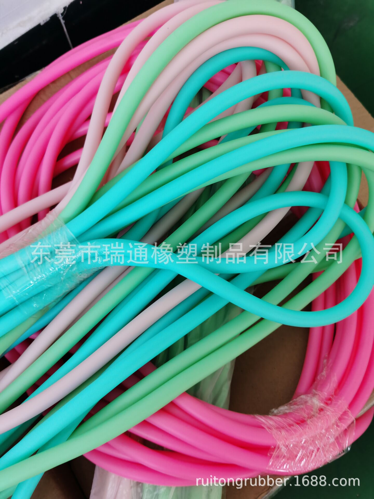 厂家大量供应11件套100磅拉力器专用胶管橡胶软管TPR管 TPE弹力管