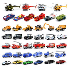 小号合金车玩具配件工程车消防车仿真合金汽车模型儿童男孩玩具