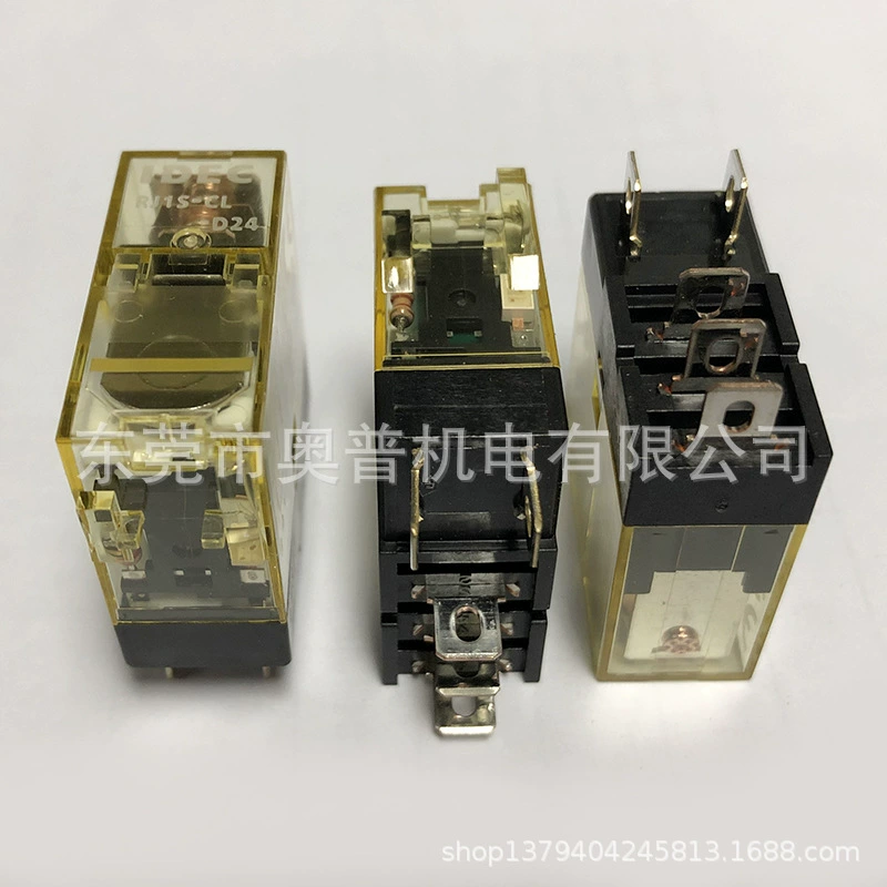 Реле мощности IDEC 和泉 Thin RJ1S-CL-D24 RJ1S-CL-DC24V с индикатором