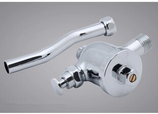 Kunquan bathroom copper push-button flush valve delayed self-closing flush valve cup type urine flush