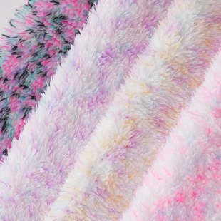 New multi-purpose section dyed Shu cotton velvet pajamas blanket home textile fabric broken dyed color Shu cotton velvet