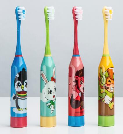 BD3002 批发儿童电动牙刷 卡通图案电池式电动牙刷 宝宝牙刷|ms