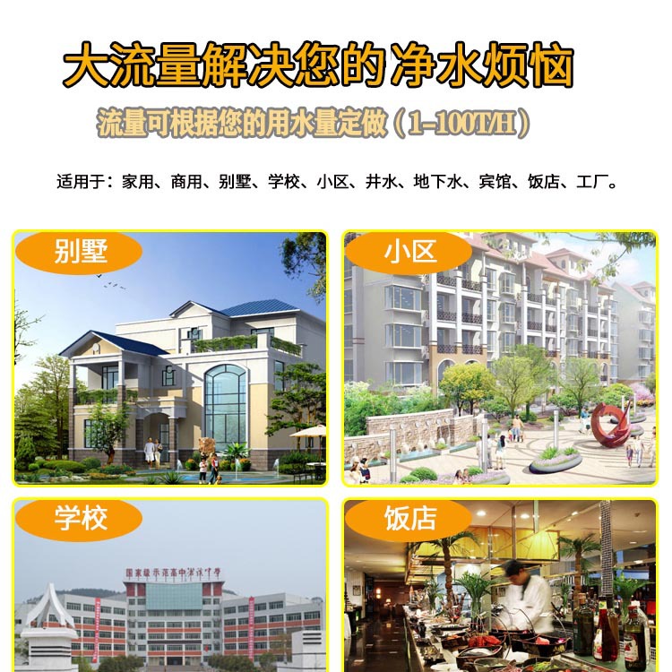 大流量解决您的净水烦恼1