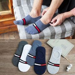 Men's Ship Socks, Men's Invisible Socks, Short Socks for Men, Low Top Thin Cotton Socks for Summer, All-Season Socks, Trendy, Factory Wholesale