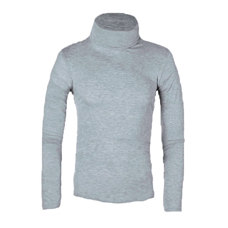 Knitted demi-season colored sweater for leisure, city style, slim fit
