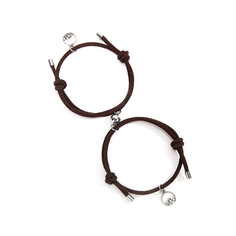 Wholesale Jewelry Simple Alloy Couple A Pair Bracelet Nihaojewelry display picture 7