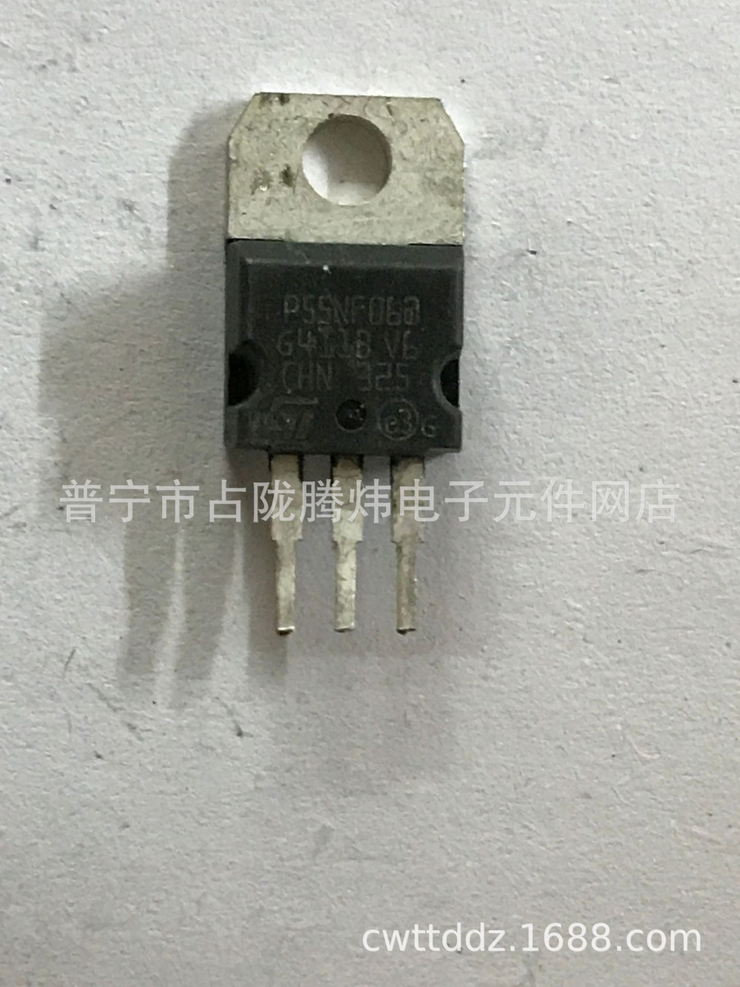 拆机P55NF06  55N06 （60V 55A）仪器自动检测  价格以询价为准