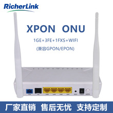 SֱN4ONU GPON/XPON 1GE+3FE+1FXS+WIFIw؈KOl