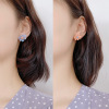 Cute universal fashionable earrings, 2020 years, internet celebrity, Korean style, simple and elegant design