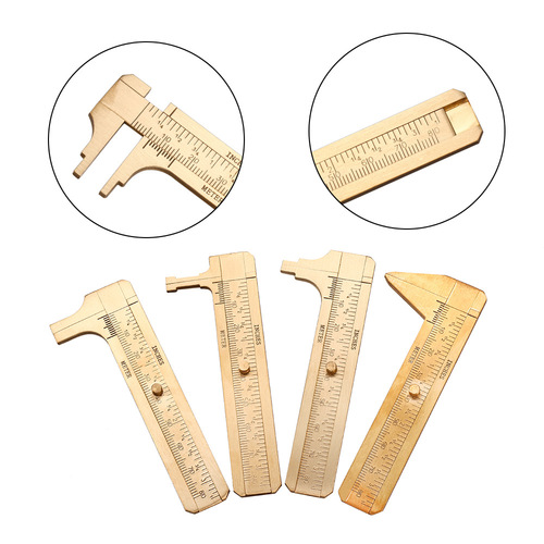 Open ring size expander, solid wooden rod and hammer set, measuring ring, small caliper, jewelry repair tools