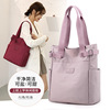 Winter nylon trend one-shoulder bag for leisure, handheld shoulder bag, 2023, Korean style