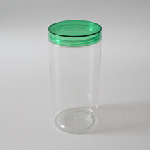 食品干果茶水晶易拉罐廣口瓶 包裝密封罐，PET透明塑料罐批發