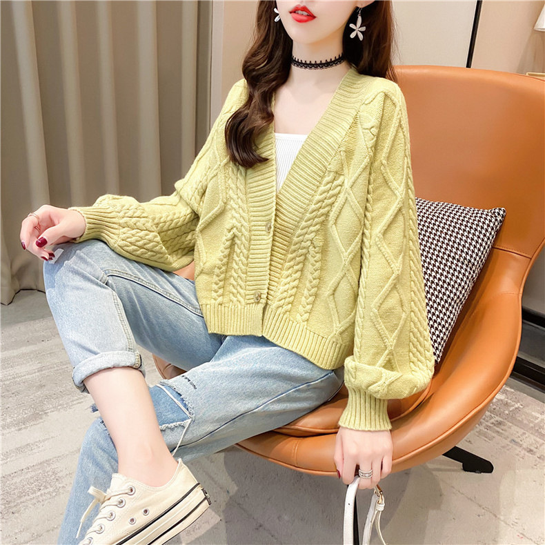 women s solid color loose knitted cardigan nihaostyles clothing wholesale NSBY76912