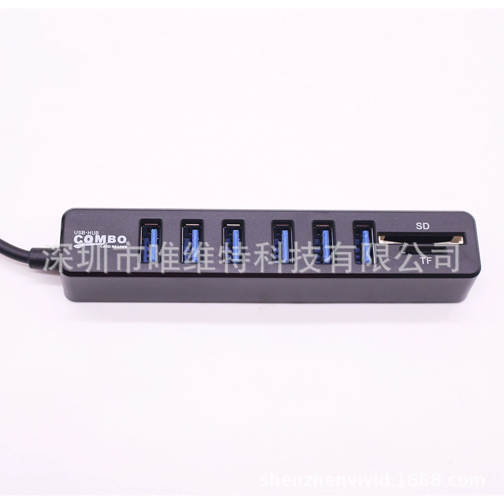Фабричная прямая продажа скидка Тип C хаб многофункциональный USB3.1 разделитель OTG хаб TF/SD картридер
