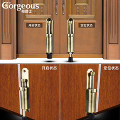 鋅合金腳踏門吸加厚門定位器 現代簡約自動腳踩門擋門阻一件代發