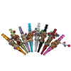 Multicoloured beads, metal pendant, cigarette holder, wholesale