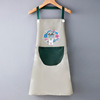 Erasable rabbit, waterproof apron