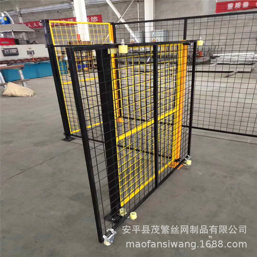 现货可移动式车间隔断网 仓库工厂车间隔离网 机械设备隔离 寖塑