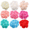 Factory wholesale 8cm simulation bubble rose wedding egg tube PE rose bride bouquet blossom flowers