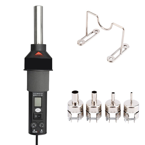 Digital display temperature adjustment hot air gun, portable temperature control and temperature adjustment, industrial electric heat air gun, Gongjue hot air gun 8018 air gun