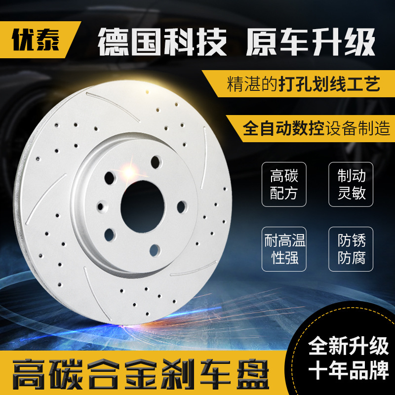 适用于现代途胜八九代索纳塔ix35途胜起亚K4狮跑K5智跑前后刹车盘