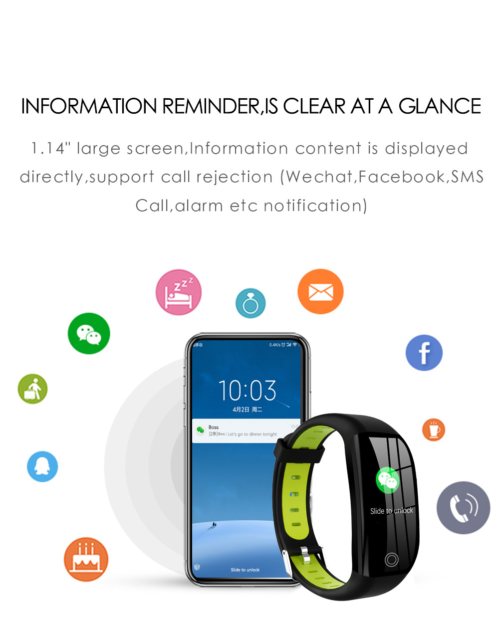 Cross-border bestseller F21 smartwatch Heart rate, Bluetooth smart bracelet, sports bracelet, watch gift factory direct sales undefined