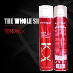 Karanxuan Hairspray Styling Spray Men and Women Dry Glue Gel Water Strong Fluffy Fragrance Hair Mud Hair Wax 420ml