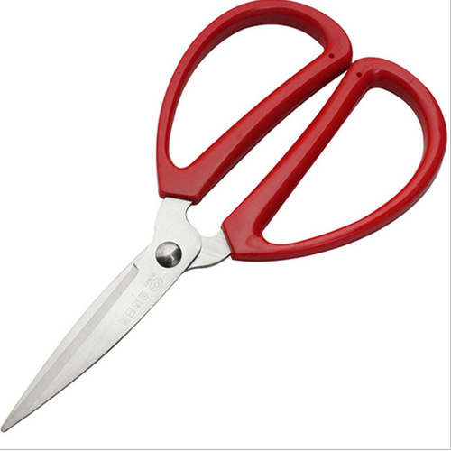 Real shot of stainless steel Japanese and American K12 scissors, household scissors, office scissors, student scissors, Japanese and American large scissors