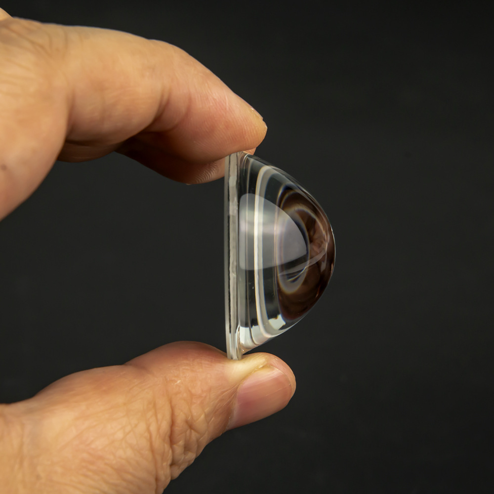 光学玻璃镜片加工凸透镜聚光望远镜物镜显微镜镜片平凸透镜HMY