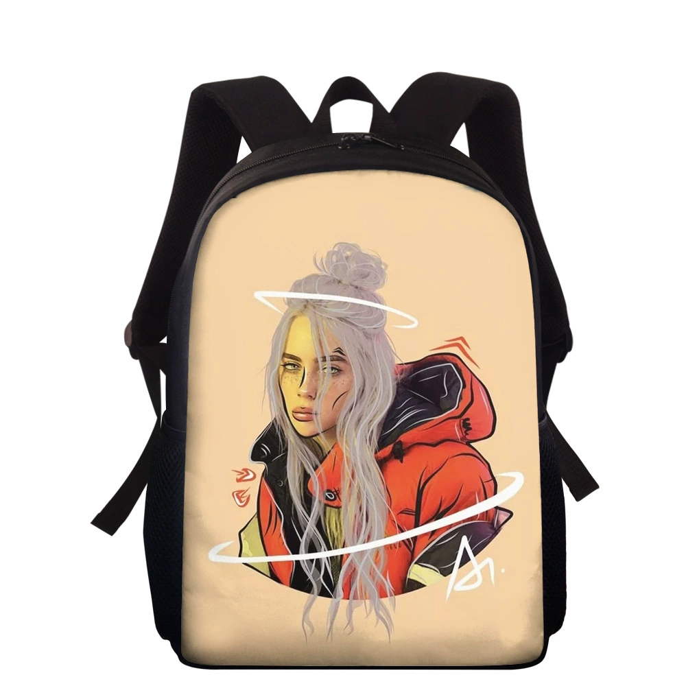 Иностранная торговая поставка рюкзак Billie Eilish европейско-американский студенческий школьный рюкзак для книг на заказ учебный рюкзак