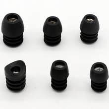 东莞厂家直销鸭嘴螺母塞黑色塑料管塞带螺母家具配件螺母管塞管堵