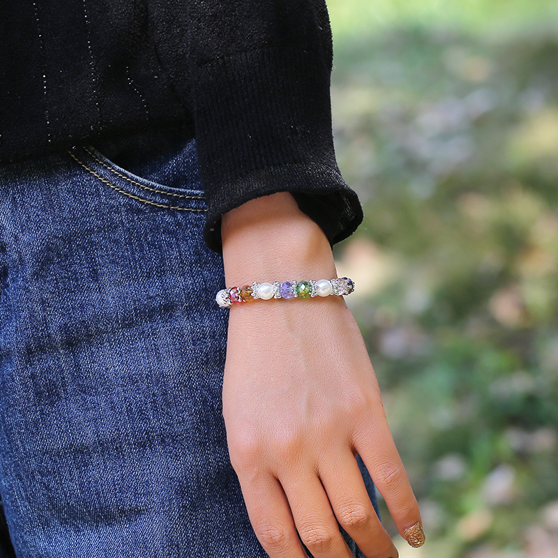 Exquisita Pulsera Creativa De Cristal display picture 2