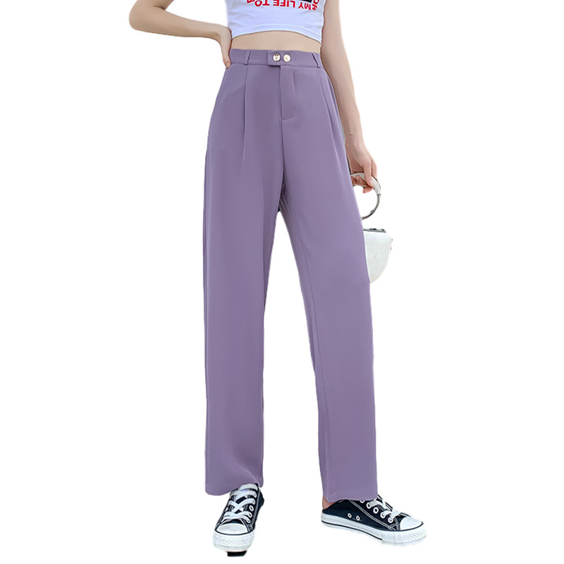 Pantalon léger femme en Cuir recyclé - Ref 3429942 Image 5