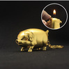 Silver Star Golden Pig Pendant Fighting Lighbor Personalized Golden Fart Pig