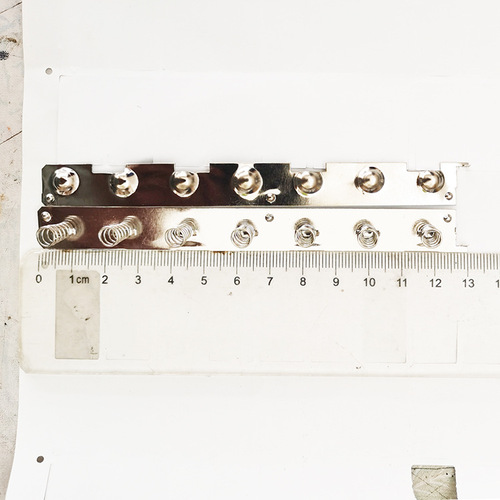 18650 Battery Box Spring Mobile Power Connection Nickel Plated Sheet Power Bank No Soldering Positive and Negative Terminal Spring Accessory