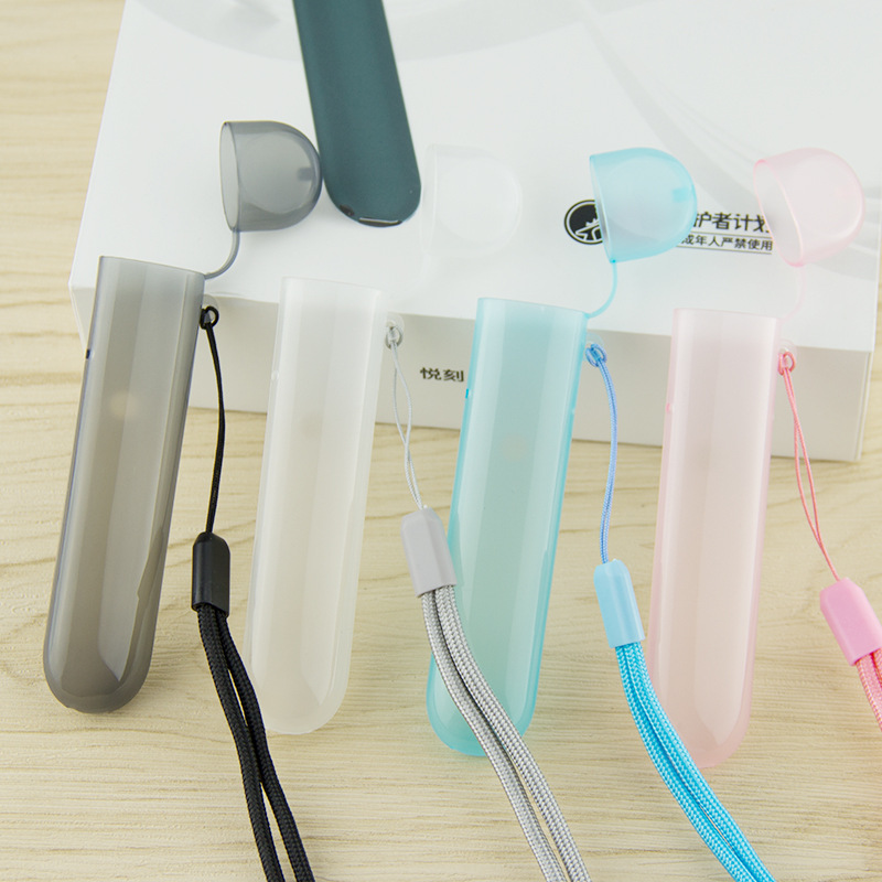 约刻RELAX一代保护壳带挂绳悦客四代无限透明保护套柚子YOZ一二代|ru