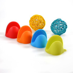 52g silicone shark hand gripper for bowls and plates, baking oven, microwave, anti-scalding, insulated kitchen silicone gloves