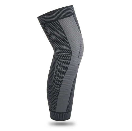 Wholesale Knit Nylon Sports Knee Sleeves with Extended Breathable Protection for Thighs and Calves - Basketball, Running, Football, Hiking, and Warmth-Insulating Knee Sleeves