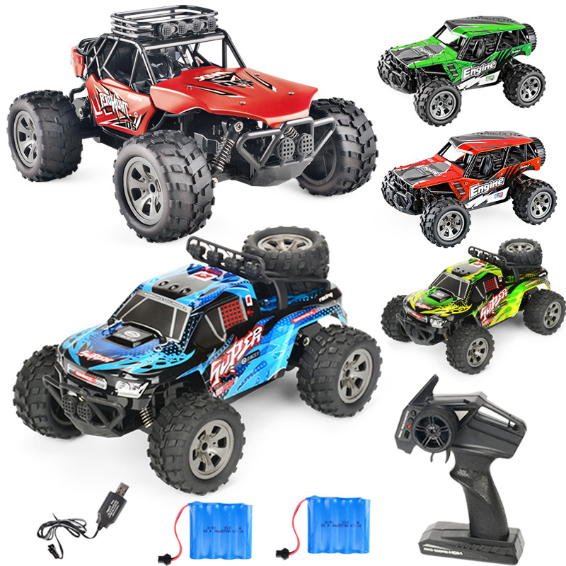 Cross-border MGRC children 2.4g wireless high-speed alloy remote control car off-road climbing boy four-way toy car model