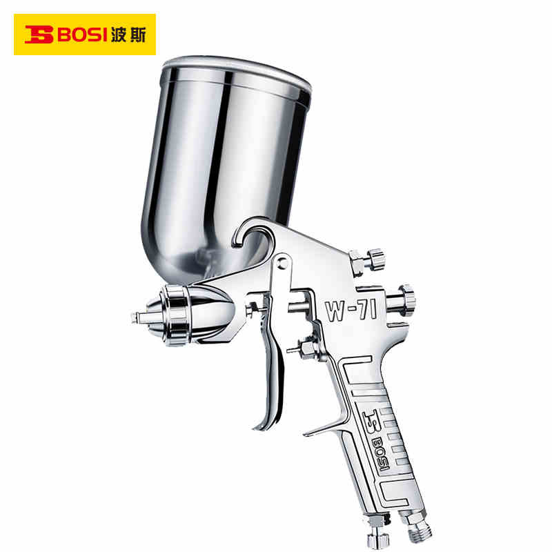 波斯工具W-71G重力式上壶油漆喷枪喷涂枪喷漆枪400ml BS531846