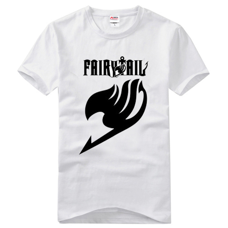 妖精的尾巴衣服 妖尾短袖T恤 动漫周边新款