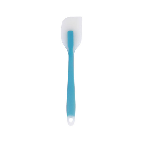 Factory integrated semi-transparent 21cm small silicone spatula cake milk oil spreader knife baking tool