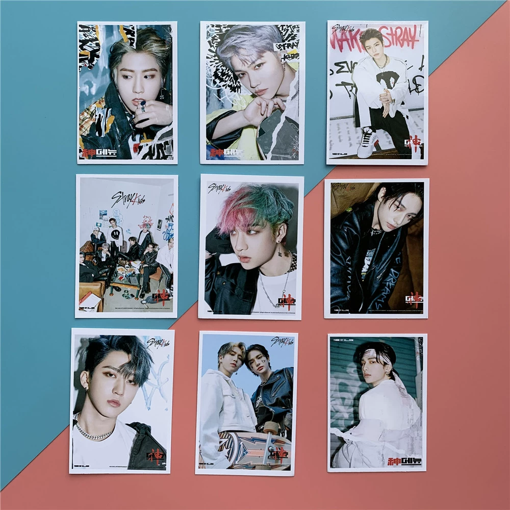 Новый альбом Stray Kids Go Sheng Live, маленькая карточка, лумо-карточка, открытка STAY, случайная карточка SKZ