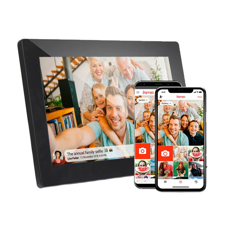 Factory supply 10.1 IPS inch cloud photo frame WIFI digital photo frame advertising machine cross-border dedicated certification complete