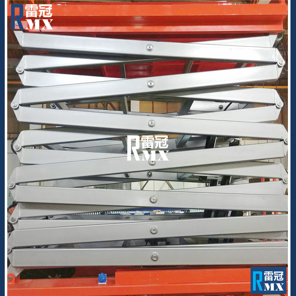 自走式5米11m剪叉登高维修车车载升降台