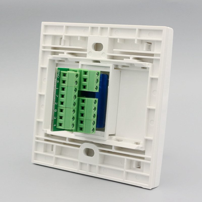 86型面板一位投影仪VGA面板(3+9免焊接)组合多媒体电脑显示器插座