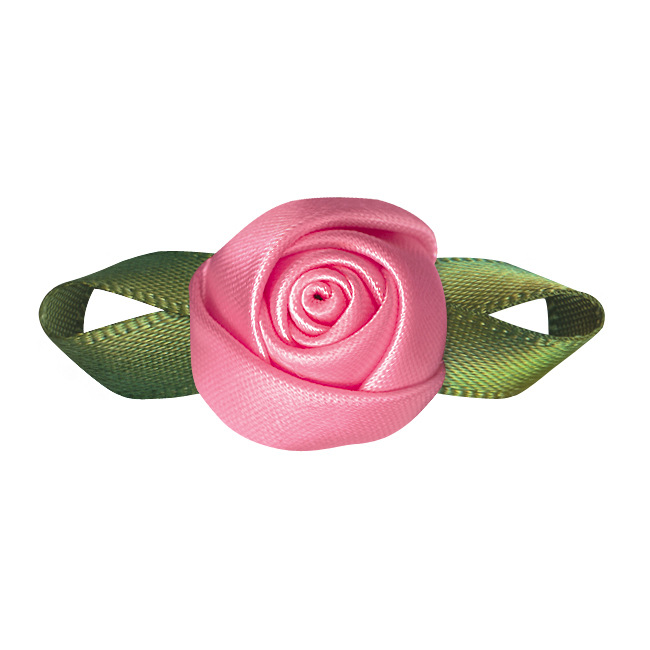 Yao Ming cinta hecha a mano cinta pequeña flor terminada ropa textil accesorios tejidos a mano cinta decorativa Rose