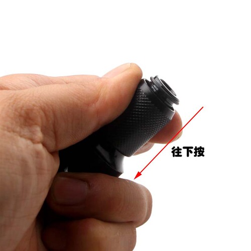 Telescopic bomb sleeve adapter, electric wrench converter, air gun adapter 1/2 to 1/4 sleeve telescopic bomb sleeve