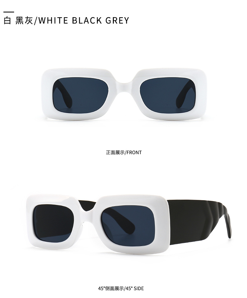 55g Weight UV400 Protection Lens Material Unisex Gender Retro, Fashion Style White, Red, Green, Black Color Retro Fashion UV400 Protection Women's Sunglasses 10